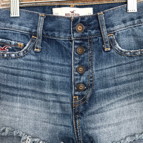 Hollister high waisted jean shorts Size 00 - Picture 2 of 8